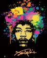 JIMI HENDRIX splatters JIMI HENDRIX splatters
