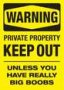WARNING (BOOBS)