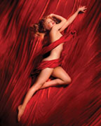 MARILYN MONROE (RED SILK)