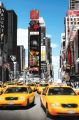 NEW YORK yellow cabs portrait NEW YORK yellow cabs portrait