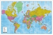 World Map (Political & Terrain)