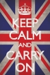 Keep Calm And Carry On (Union Jack)