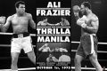 Muhammad Ali Vs Joe Frazier (Thrilla In Manila B&W