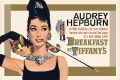 Audrey Hepburn (Breakfast At Tiffany's Gold One Sheet) - plakat