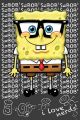 Pan Gabka - Spongebob (I Love Nerds) - plakat
