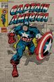 Kapitan Ameryka (Retro) - plakat