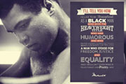 Muhammad Ali - Quote - plakat