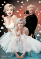 Marilyn Monroe - plakat 3D