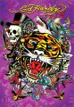 Ed Hardy (Tiger) Plakat 3D