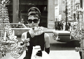 Audrey Hepburn (Window) - plakat 3D