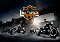 Harley Davidson - plakat 3D