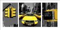 New York (Yello Triptych) - reprodukcja