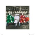 VESPAS italian flag