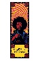 Jimi Hendrix - Psychedelic - door poster