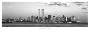 Manhattan skyline - b&w