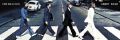 The Beatles - abbey road - door poster