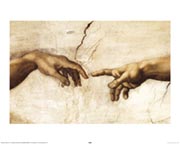 Micha� Anio� - creation of Adam