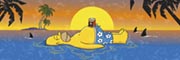 Simpsons - Homer shark