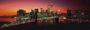 New York - Brooklyn Bridge at night
