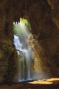 Waterfall - grotto Waterfall - grotto