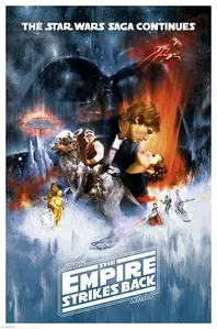 Star Wars Gwiezdne Wojny - Imperium Kontratakuje - plakat
