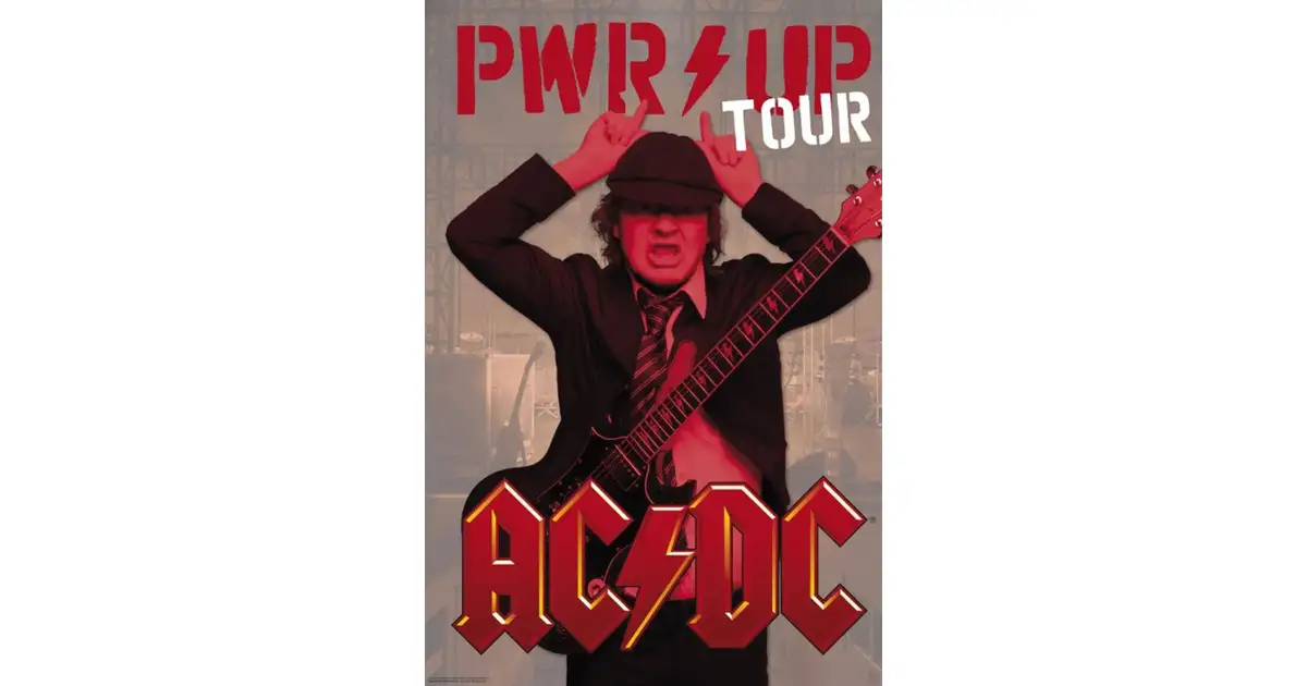 AC/DC PWR UP - plakat - Galeria Plakatu