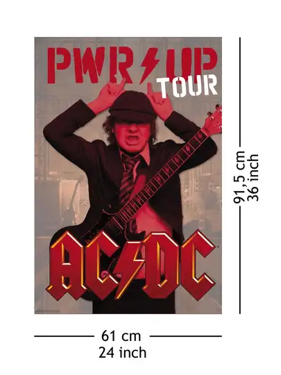 AC/DC PWR UP - plakat - Galeria Plakatu