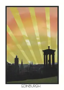 EDINBURGH - plakat