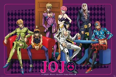 Jojos Bizarre Adventure - plakat