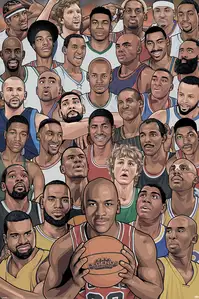 Legendy Koszykówki - plakat