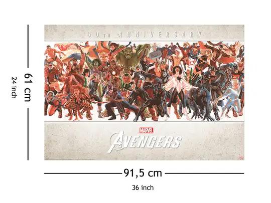 Marvel Avengers - plakat - Galeria Plakatu