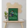 Minecraft Rozwijaj Swoje Szczęście - plakat