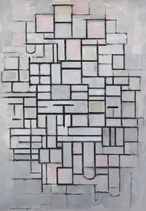 Piet Mondrian Composition No IV (1914) - plakat