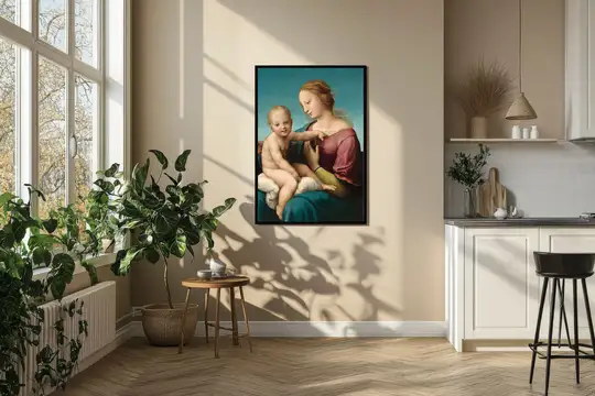 Raphael Raffaello The Niccolini–Cowper Madonna (1508) - plakat