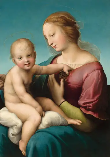 Raphael Raffaello The Niccolini–Cowper Madonna (1508) - plakat