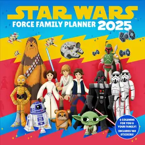 Star Wars Gwiezdne Wojny - Planer Rodzinny 2025 Kalendarz