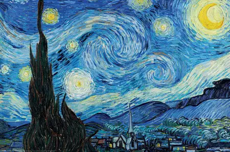 Vincent Van Gogh Gwiaździsta Noc - plakat