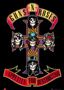 Guns N' Roses Appetite - plakat