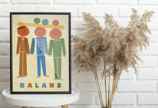 Balans - plakat