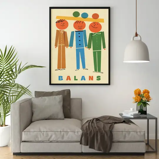 Balans - plakat