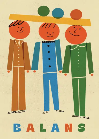Balans - plakat