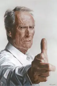 Clint Eastwood Gran Torino - plakat