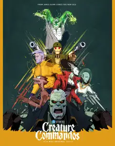 Creature Commandos - plakat premium