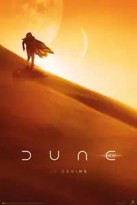 Diuna Dune It Begins - plakat