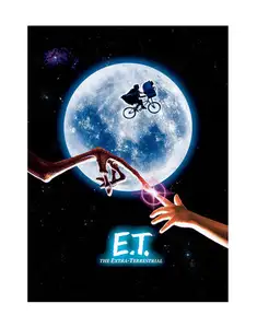 E.T. Steven Spielberg - plakat
