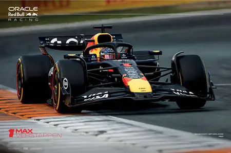 F1 Formuła 1 Red Bull Max Verstappen - plakat
