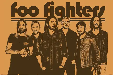 Foo Fighters - plakat
