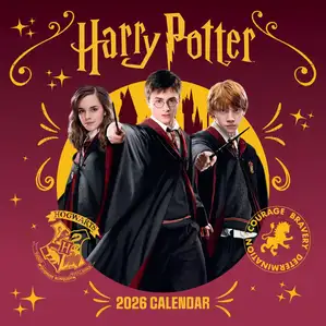 Harry Potter - Oficjalny Kalendarz 2026 + plakat Gratis