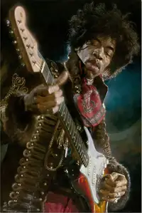 Jimi Hendrix - plakat