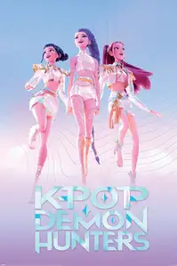 K-Pop Demon Hunters Huntrix - plakat